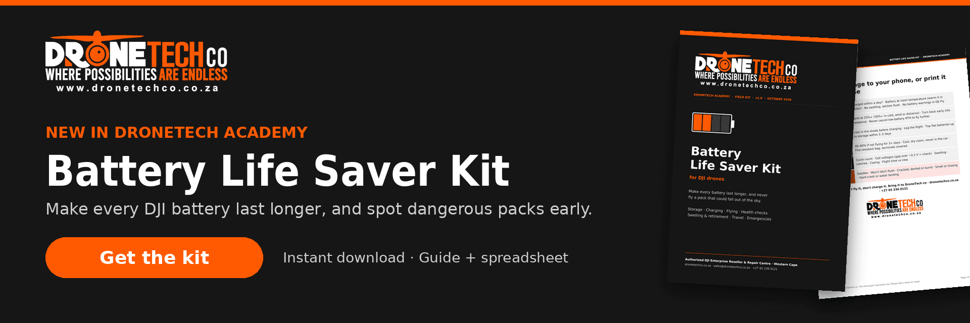 Battery Life Saver Kit for DJI Drones view 4